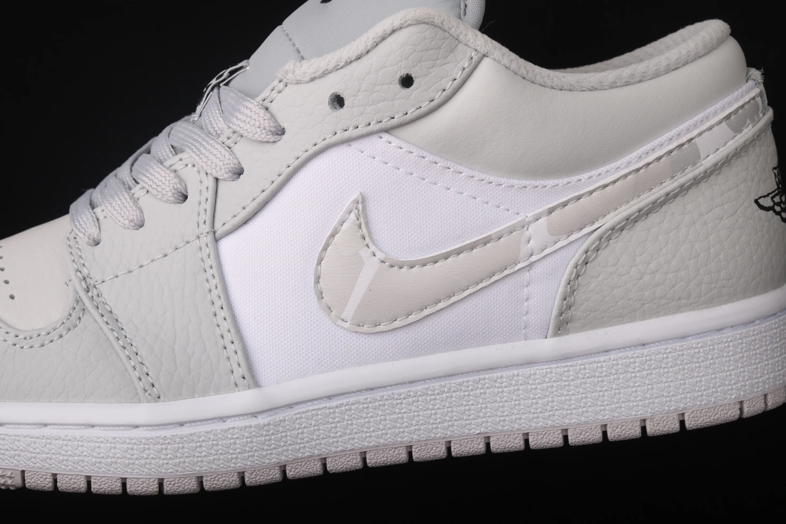 All categories Air Jordan Jordan series basketball shoes Air Jordan 1 Low Air Jordan 1 Low "White Camo" AJ1 Joe 1 low white gray camouflage DC9036-100